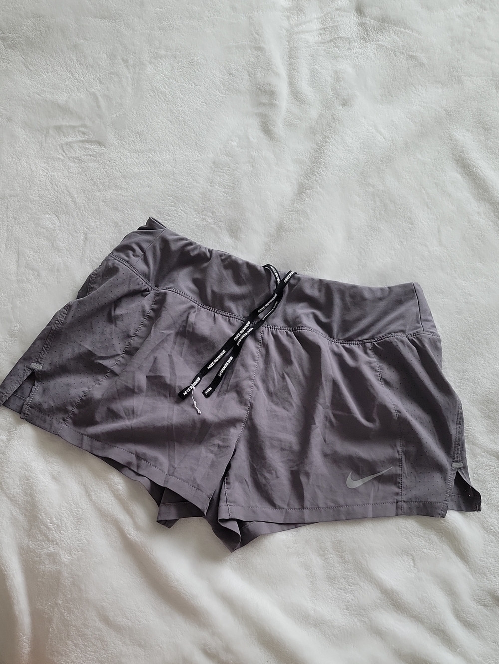 Nike Women's Purple Athletic Running Shorts